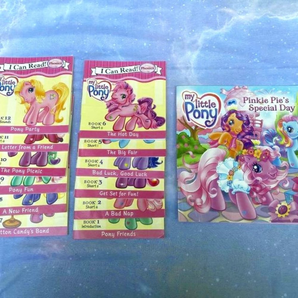 My Little Pony "I Can Read" Kids Books Vol. 1 to 12 plus an extra book